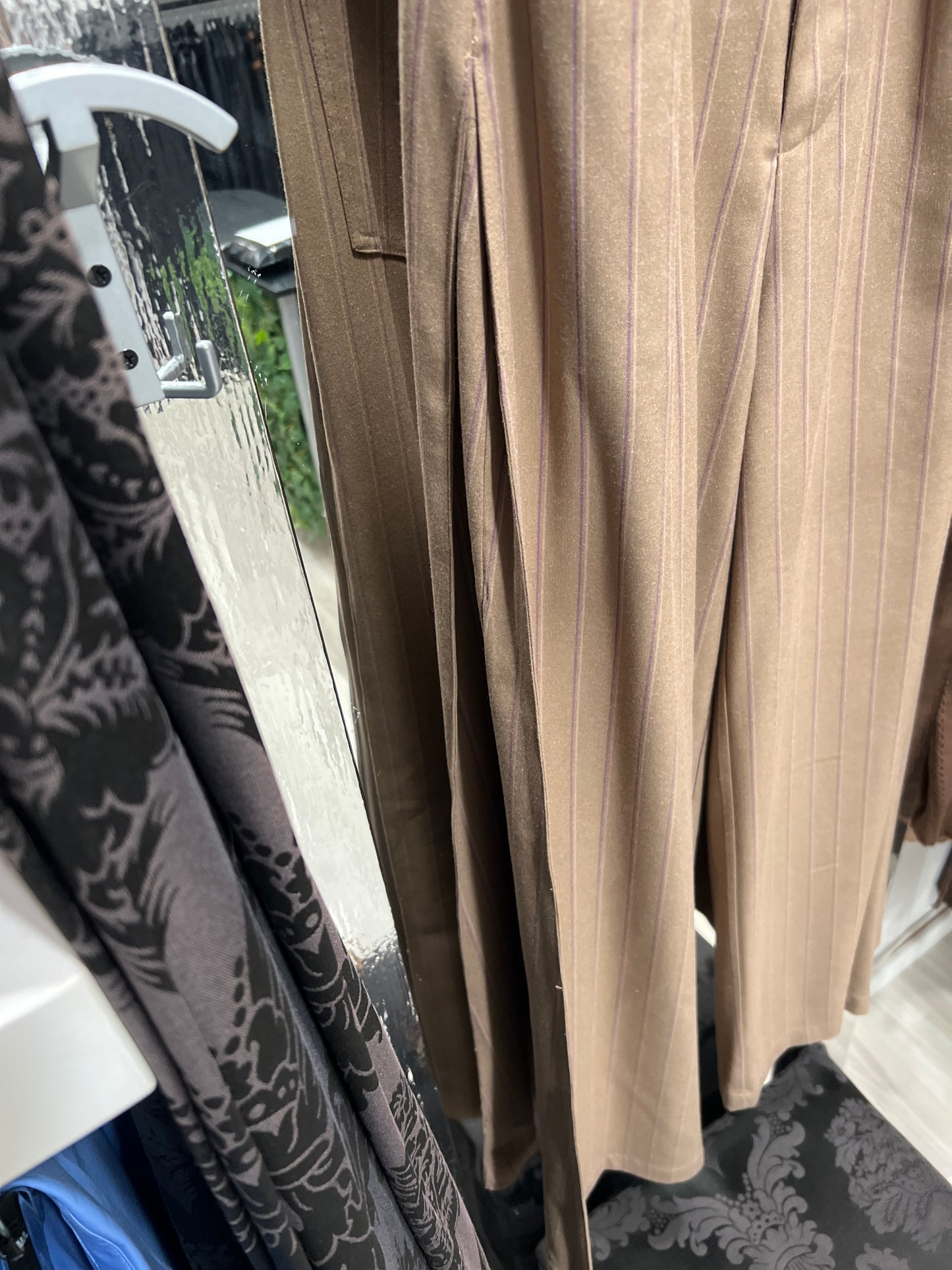 Pantalone gessato Lumina