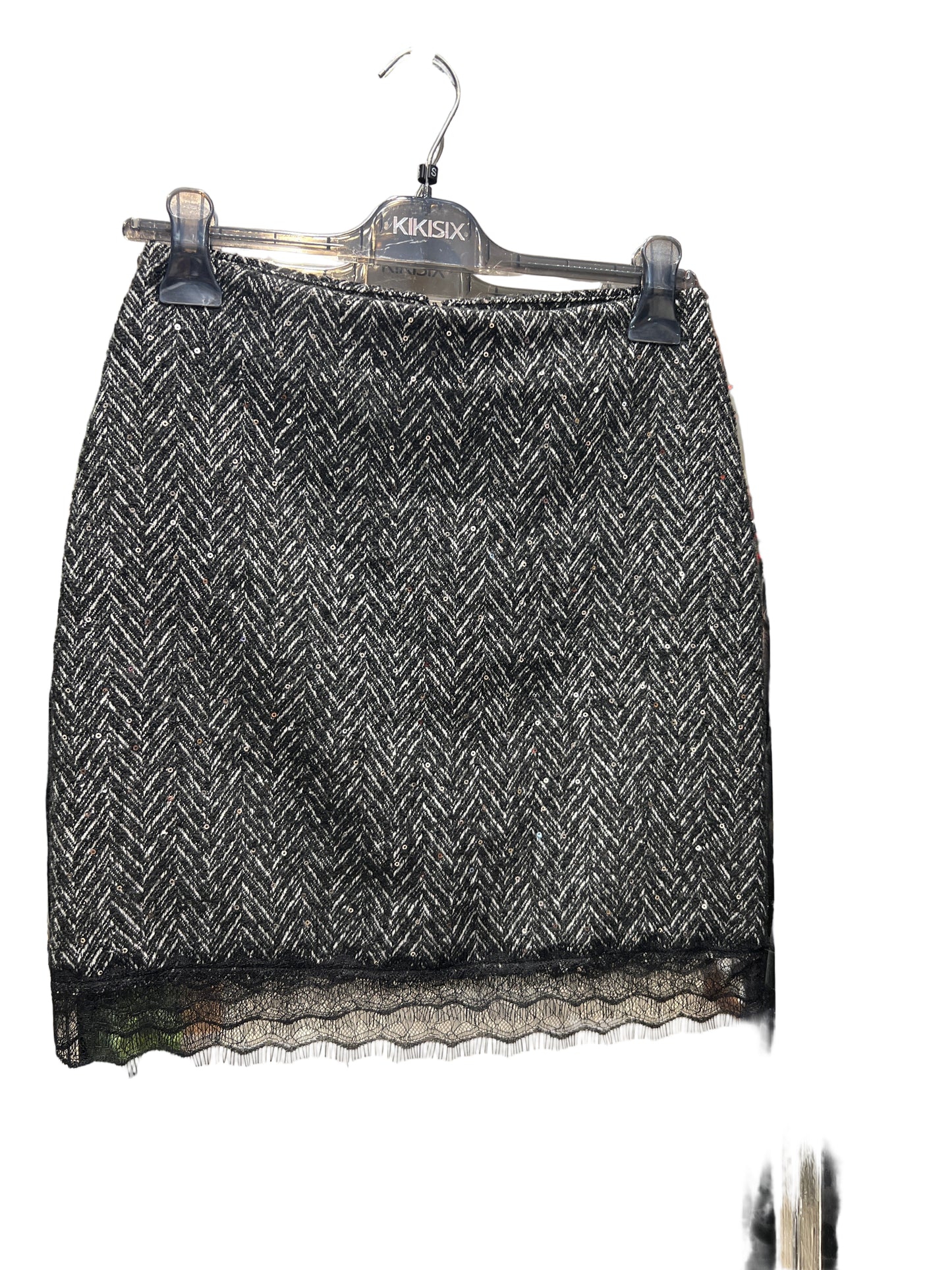 Gonna spinata paillettes kikisix