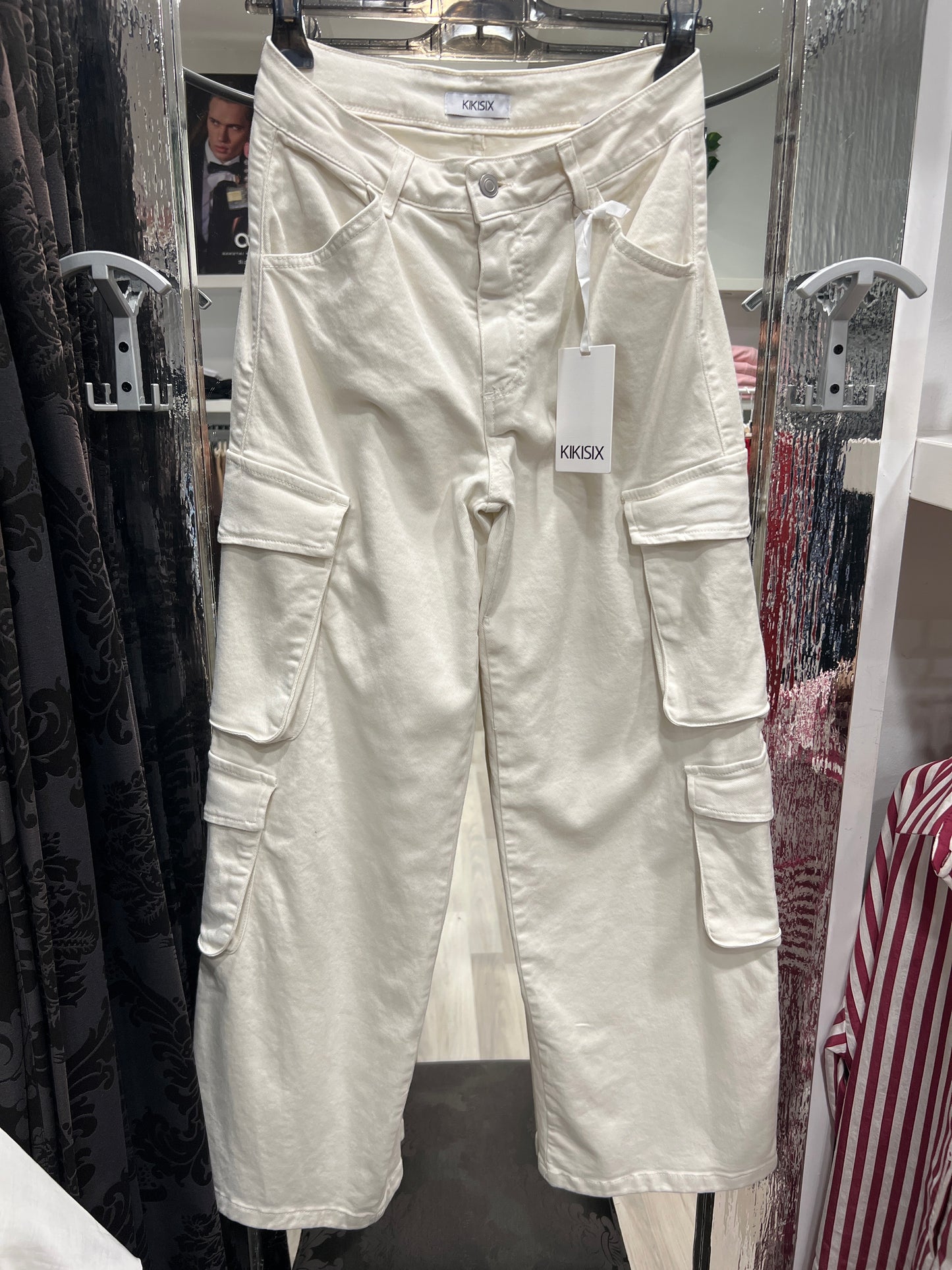 Pantalone cargo kikisix