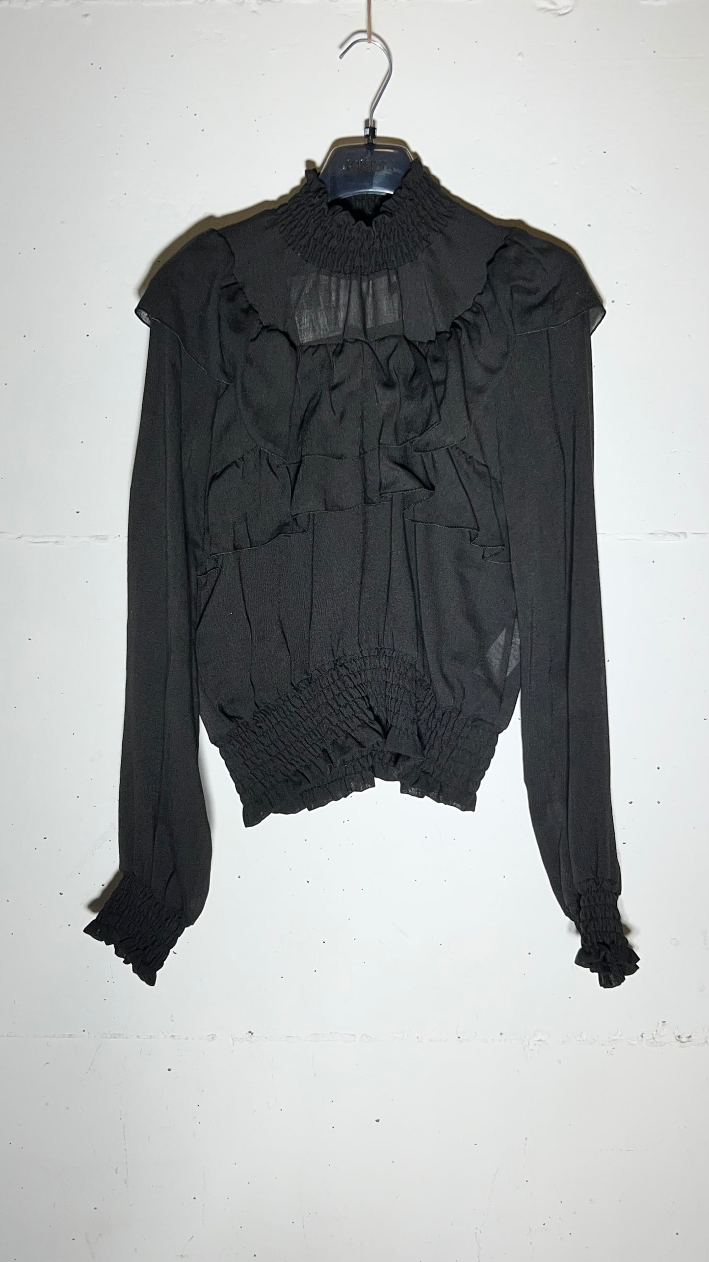 Camicia rouches kikisix