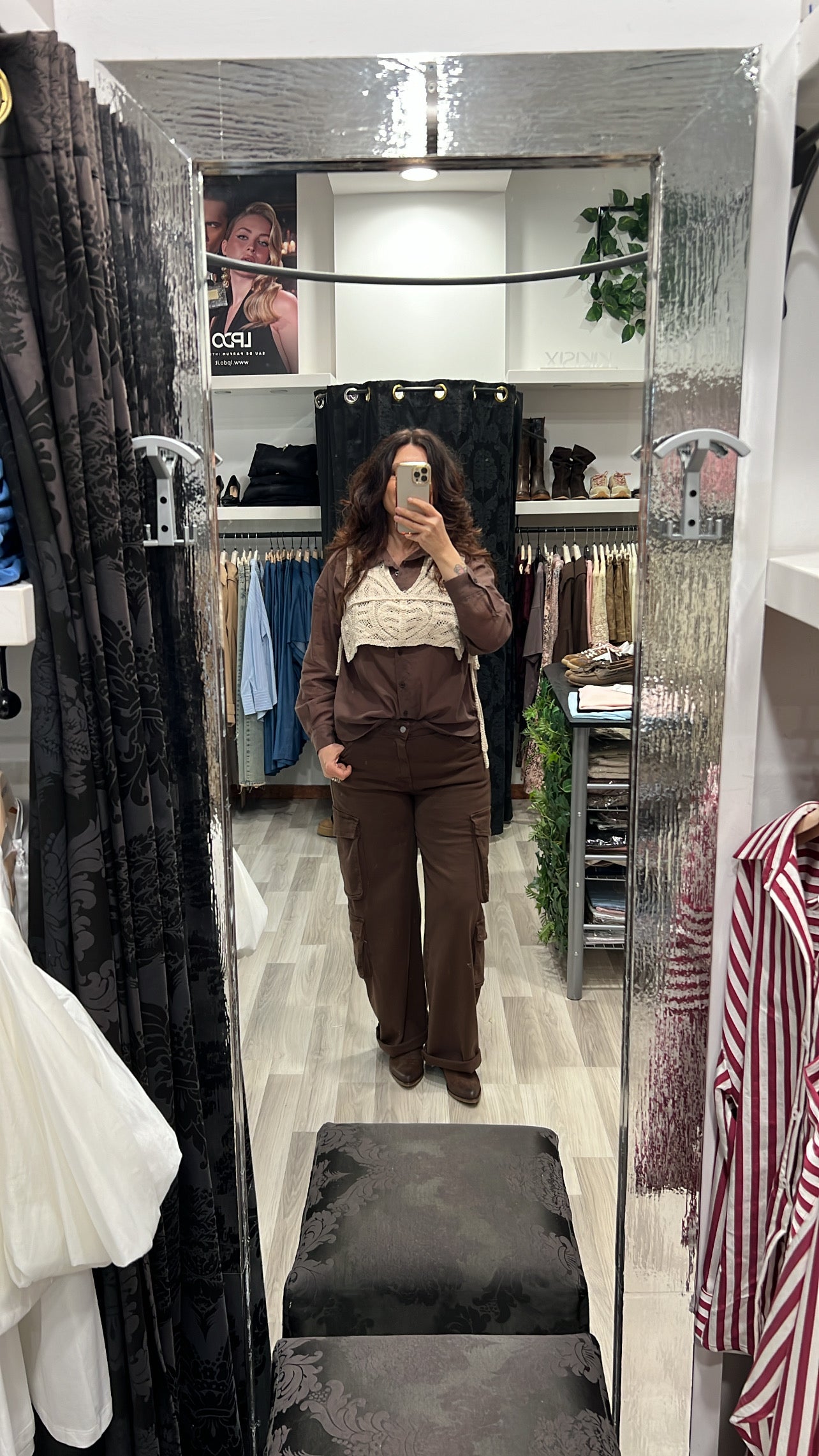 Camicia gilet crochet kikisix