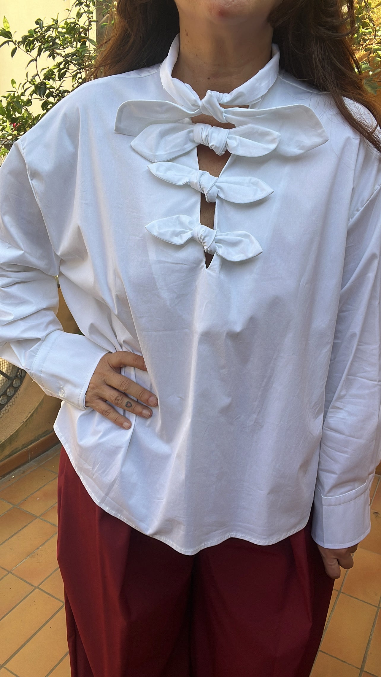 Camicia nodi Lumina