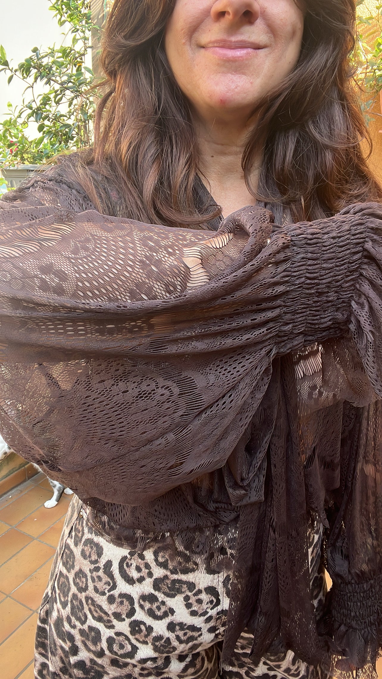 Camicia pizzo Lumina