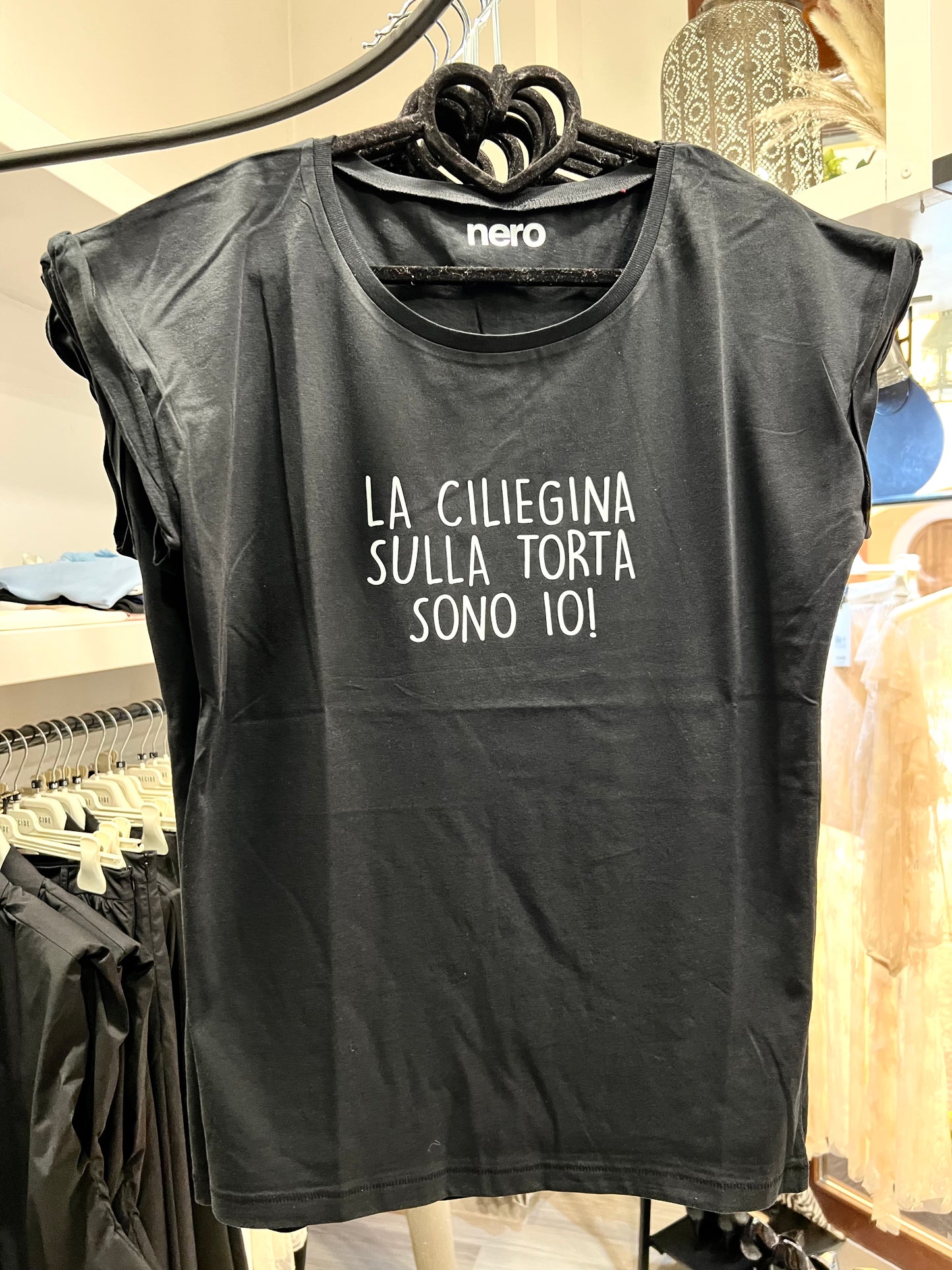 Tshirt PESCI nero