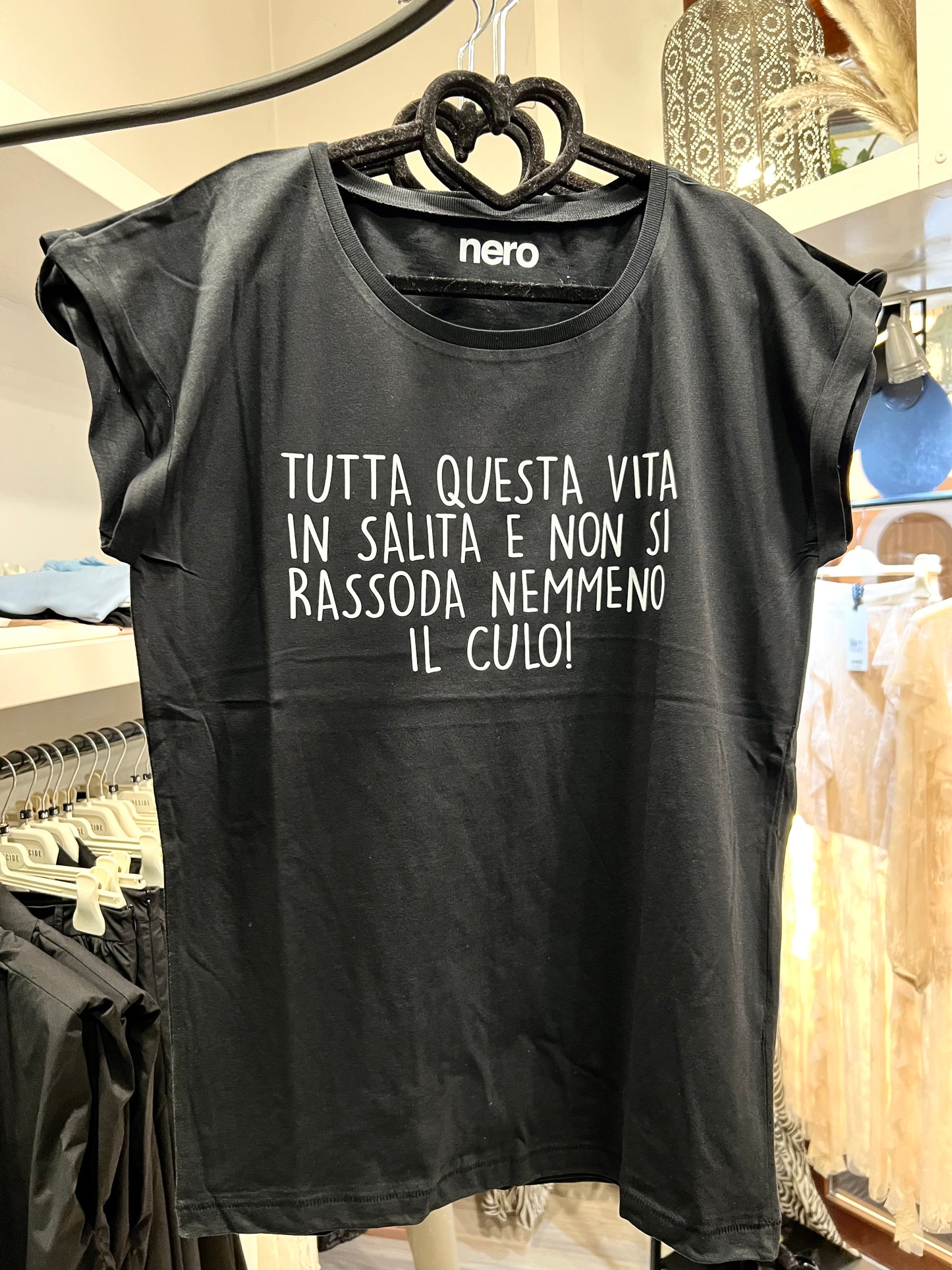 Tshirt BILANCIA nero