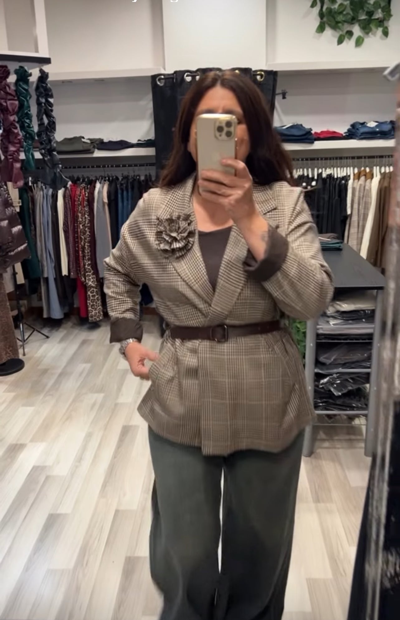 Giacca cintura kikisix