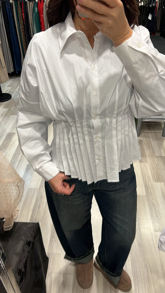 Camicia pieghe Haveone