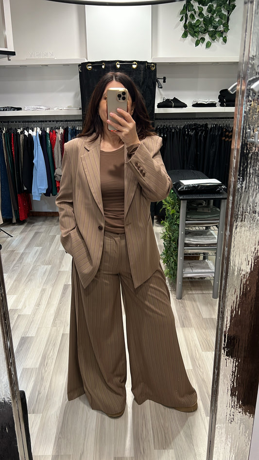 Pantalone gessato Lumina