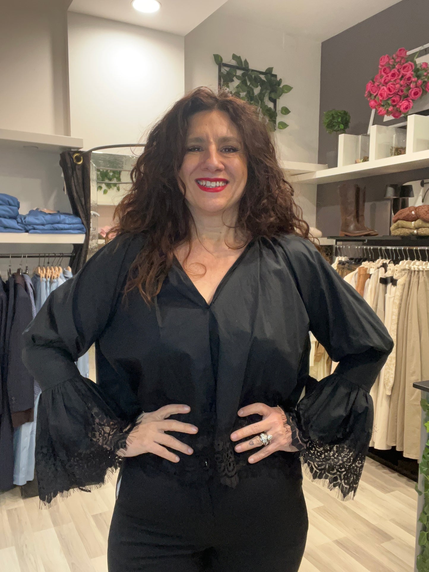 Camicia pizzo haveone