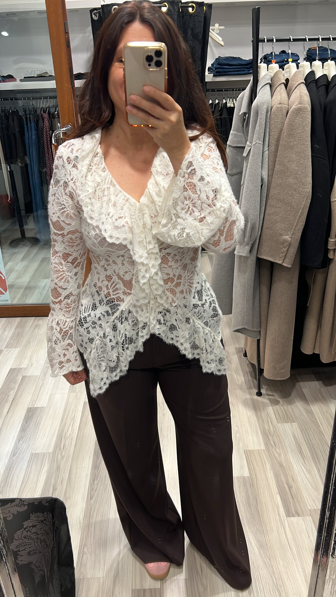 Camicia pizzo haveone