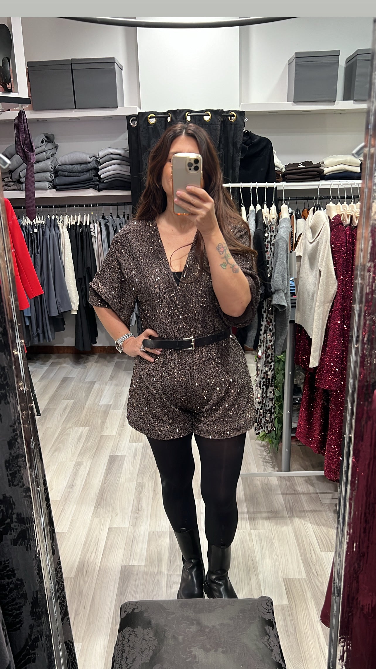 Tuta paillettes haveone
