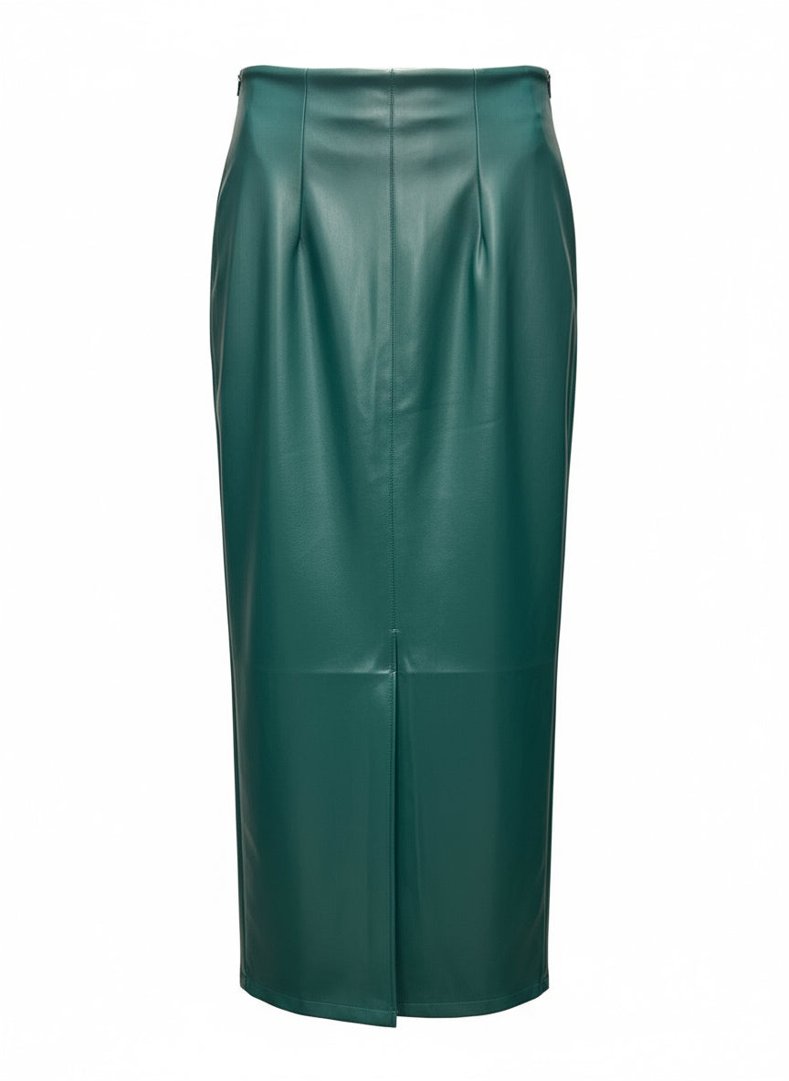 Gonna lunga ecopelle kostumn1