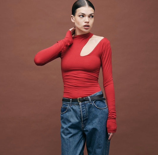 Maglia cut out kostum