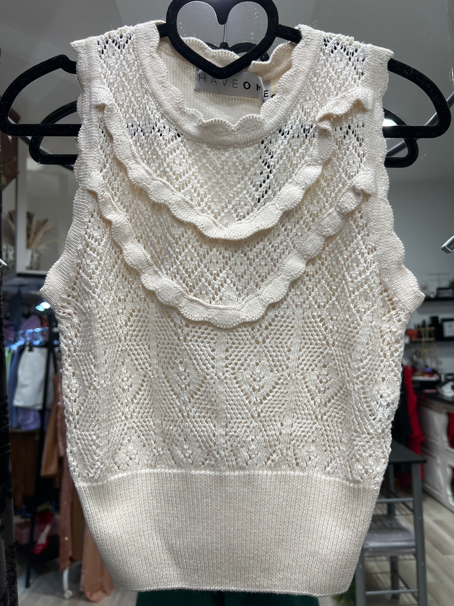 Canotta pizzo haveone