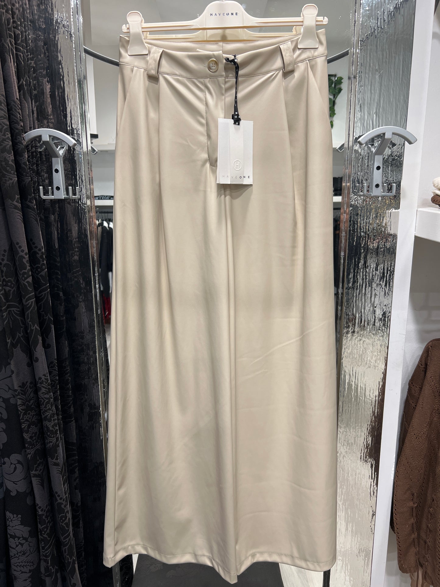 Pantalone ecopelle Haveone