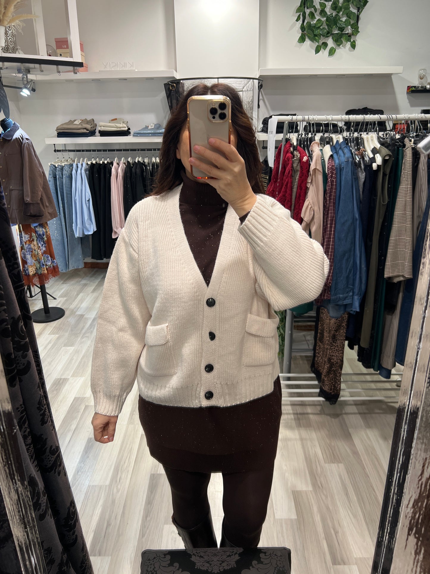 Cardigan tasche Lumina