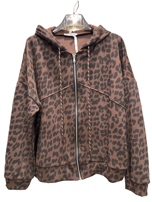 Felpa con zip kikisix