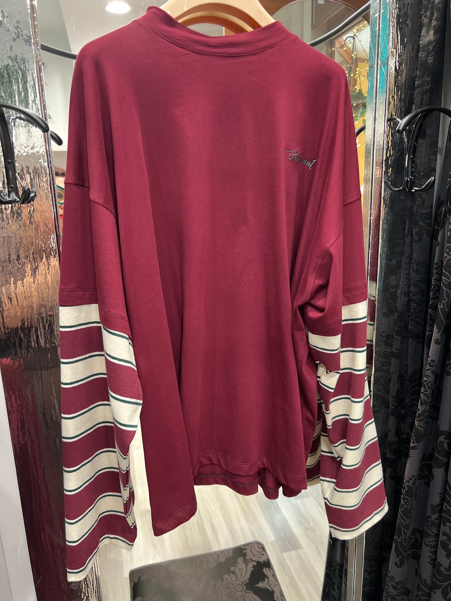 Maxi tshirt combinata kostum