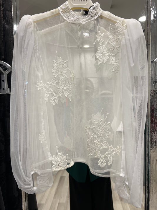 Camicia tulle haveone