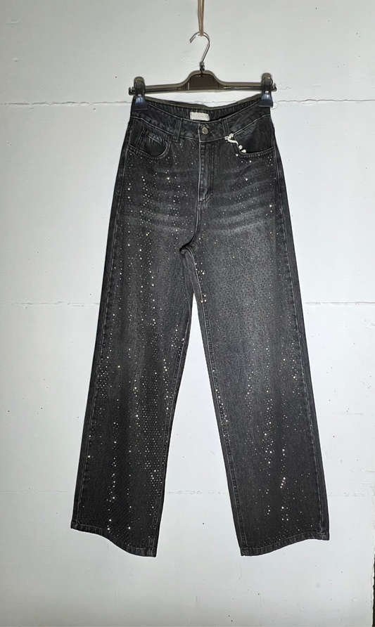 Jeans strass kikisix