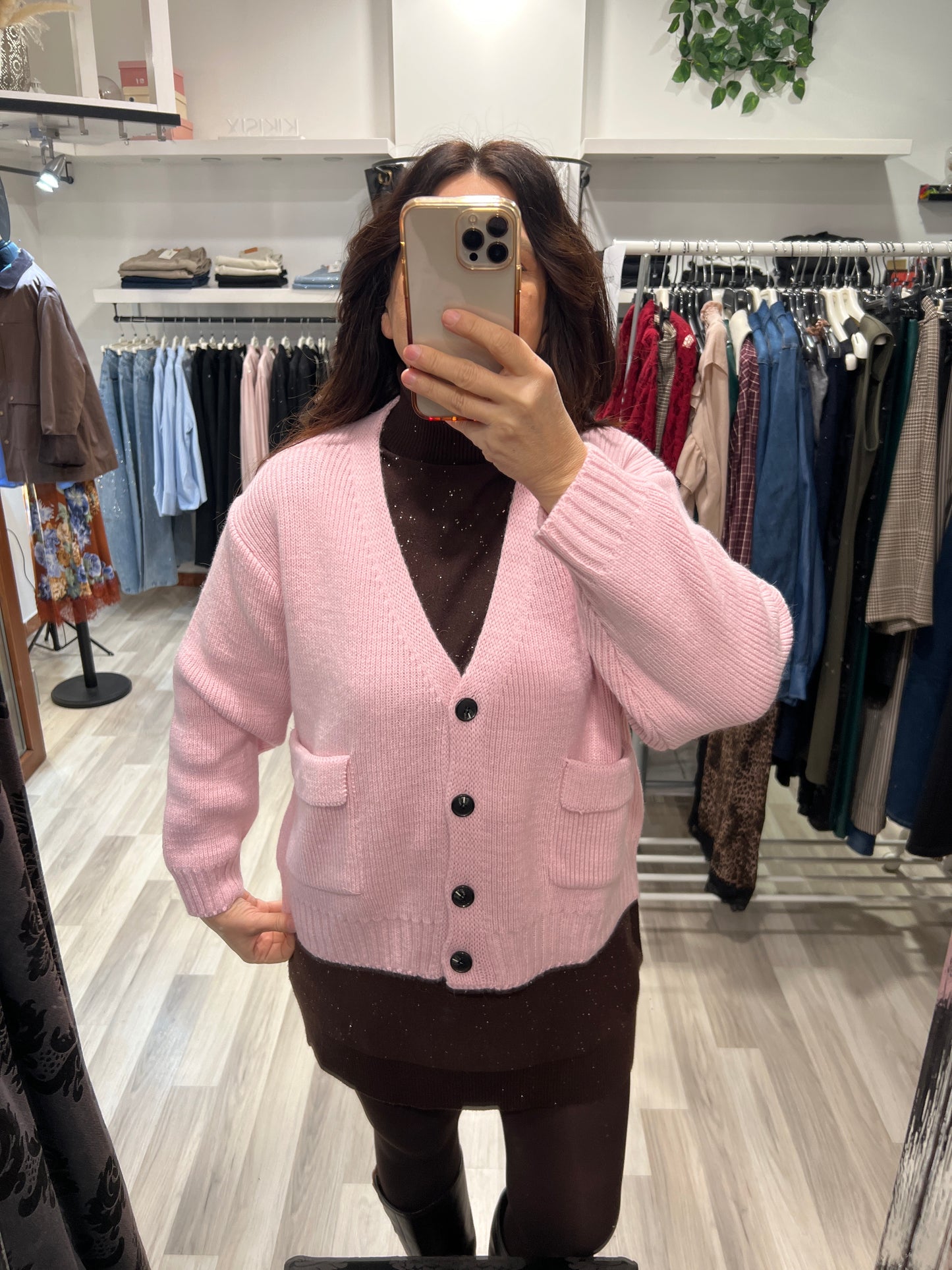 Cardigan tasche Lumina
