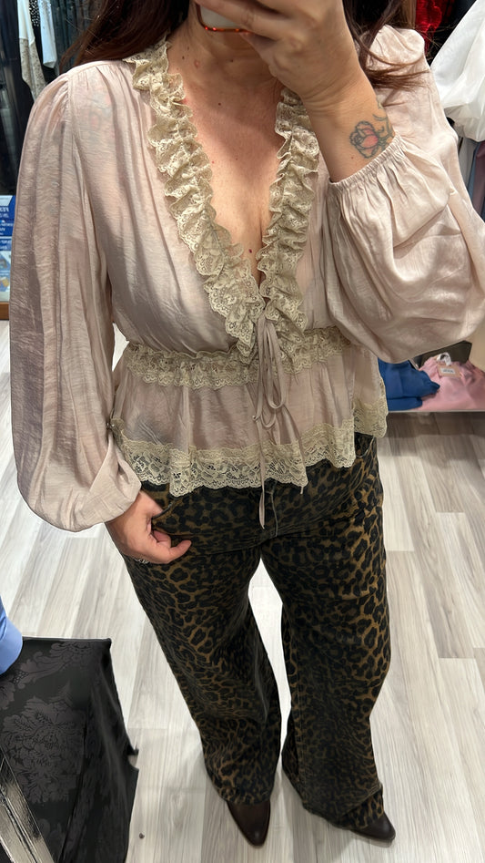 Camicia inserto pizzo you decide