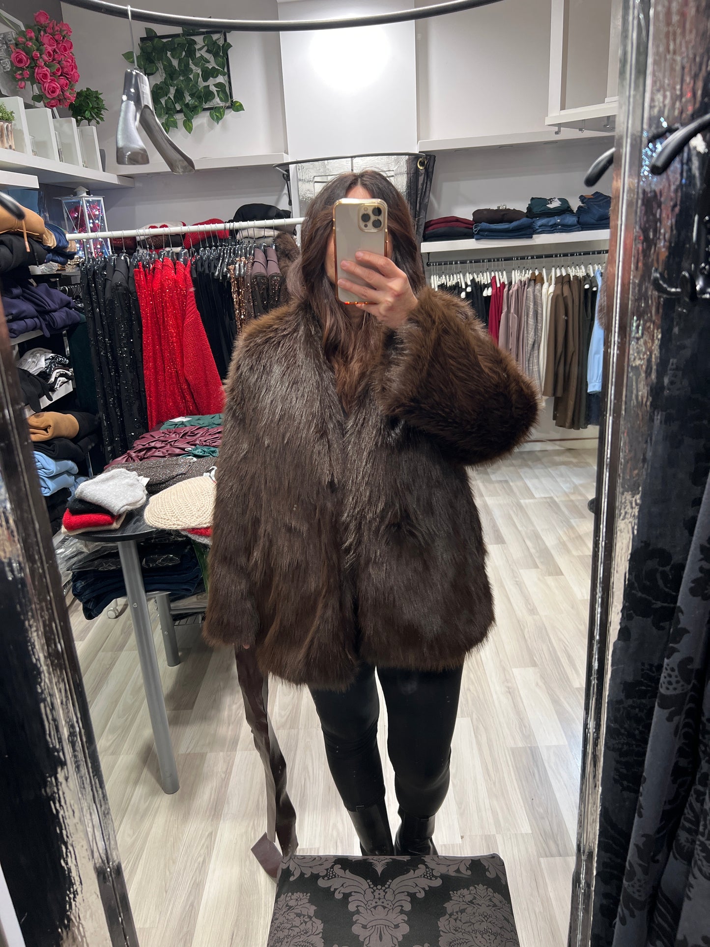 Pelliccia cintura kikisix