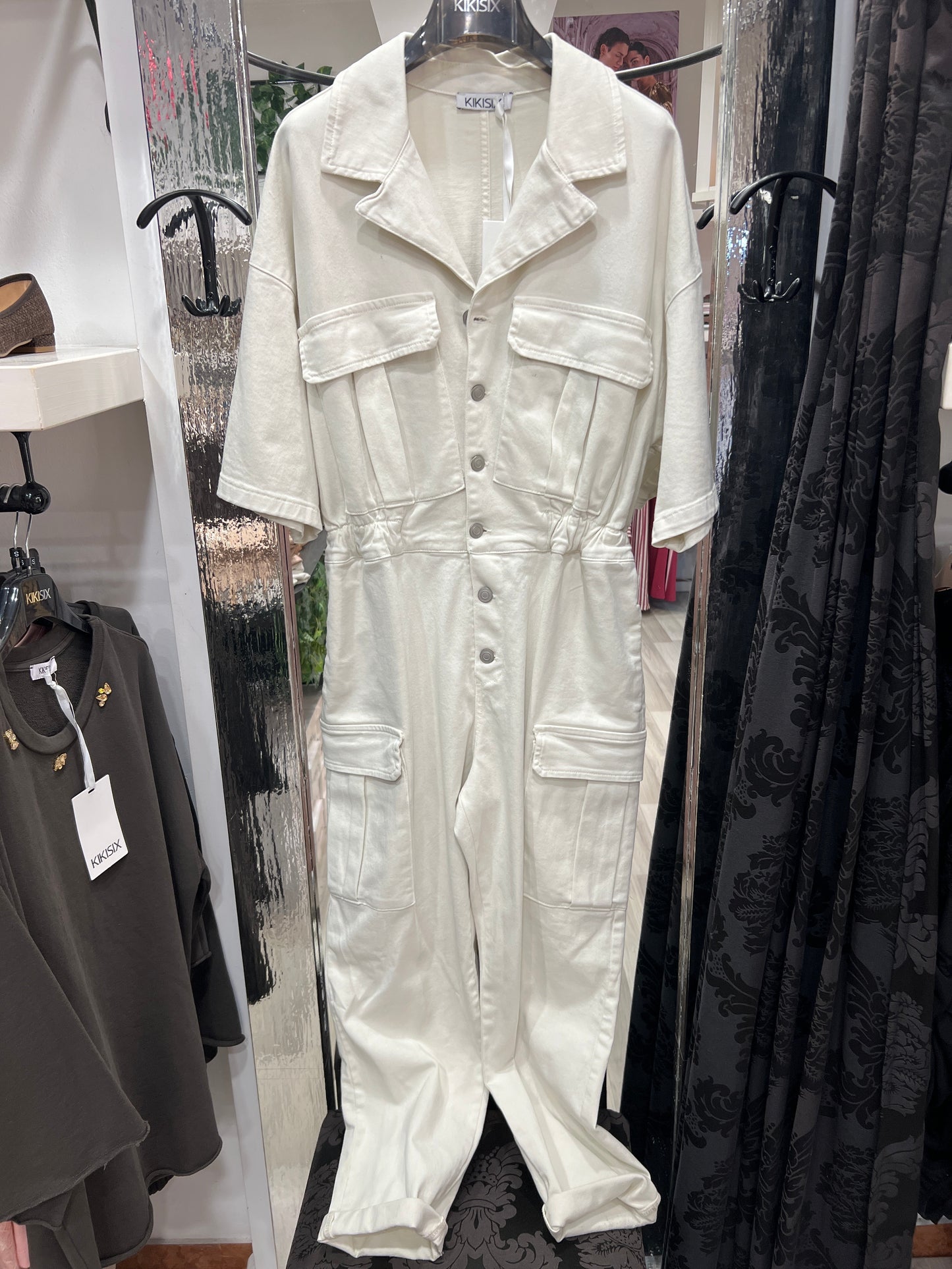 Tuta denim kikisix