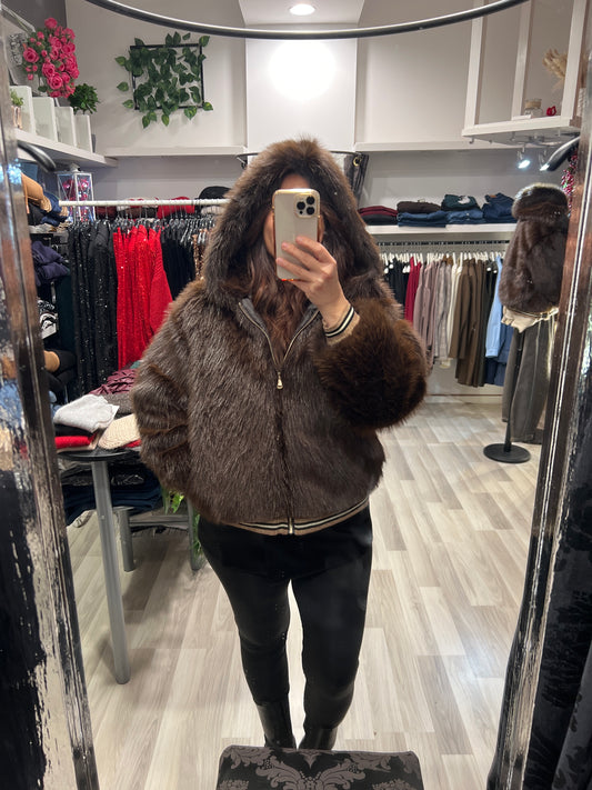 Bomber cappuccio kikisix