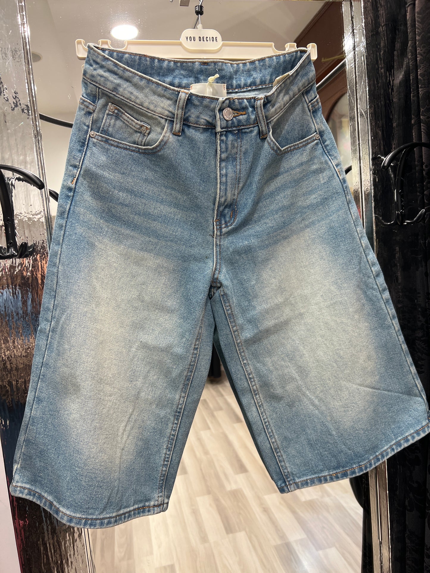 Bermuda denim you decide