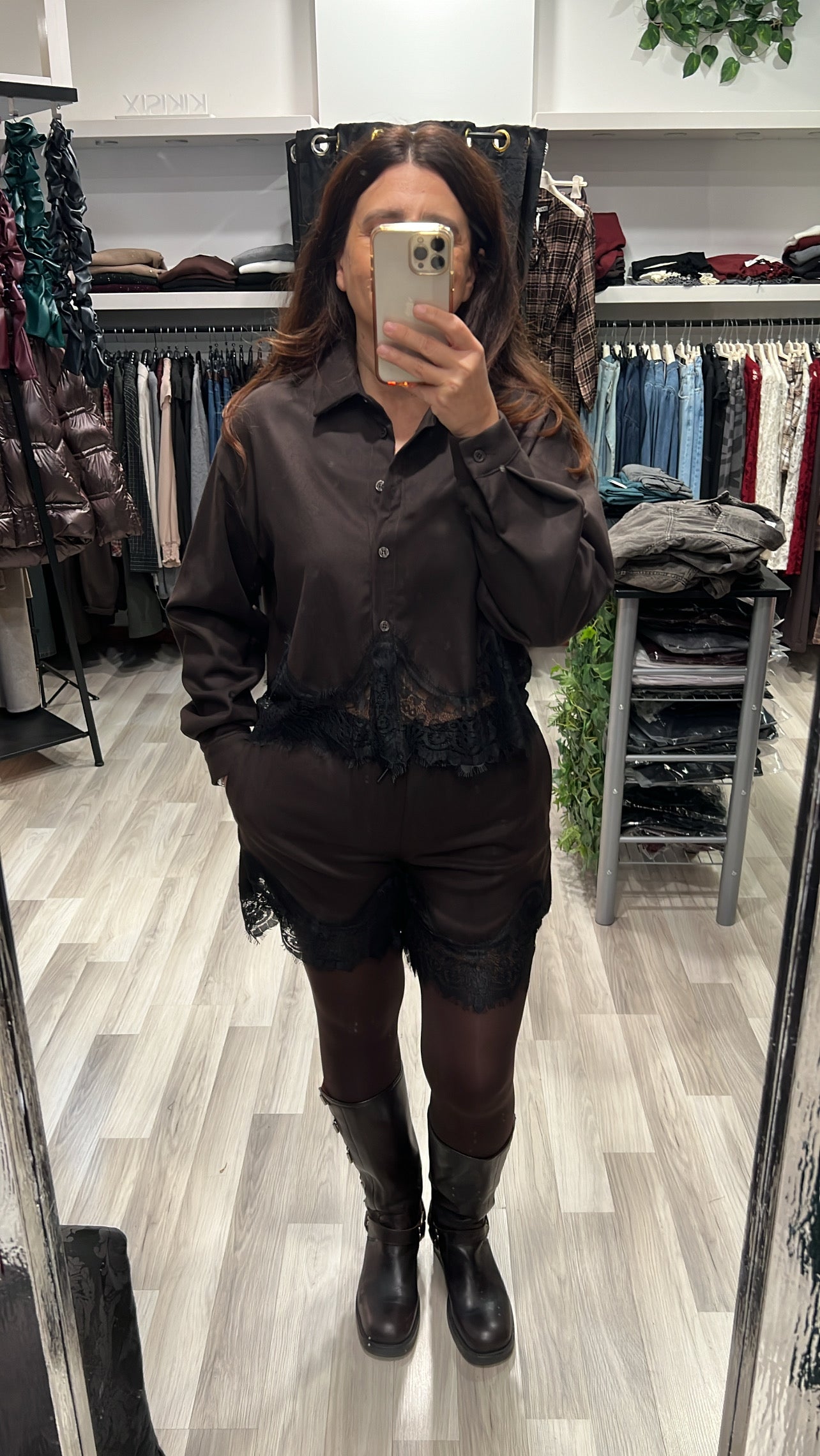 Camicia pizzo haveone