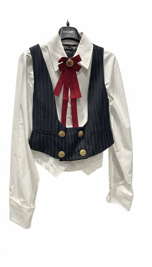 Camicia con spilla kostumn1