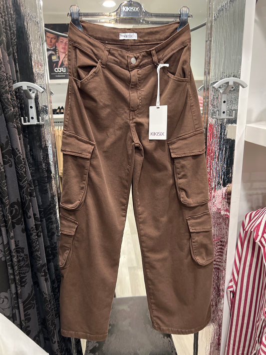 Pantalone cargo kikisix