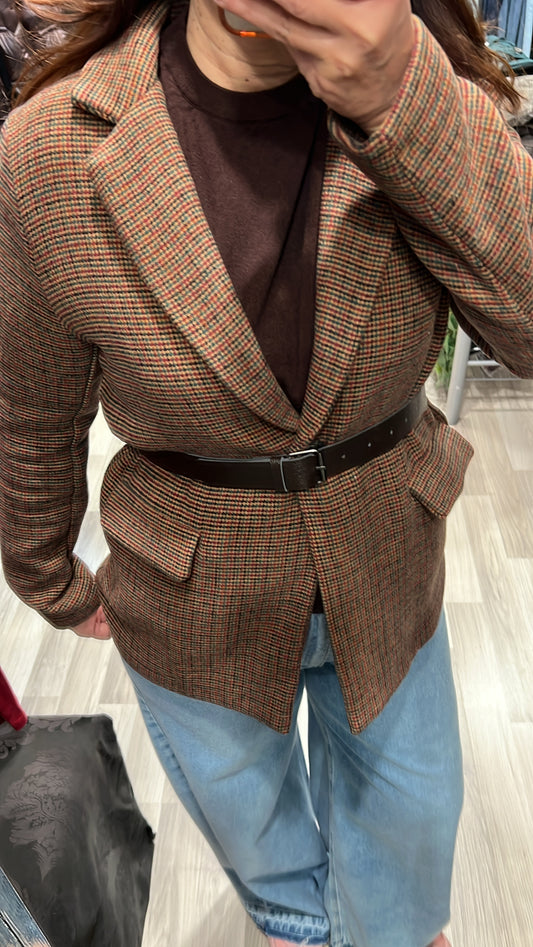 Giacca panno kikisix