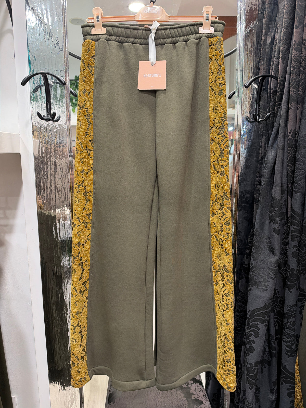 Pantalone banda in pizzo kostum