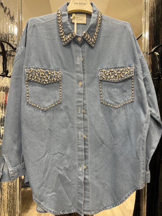 Camicia strass you decide