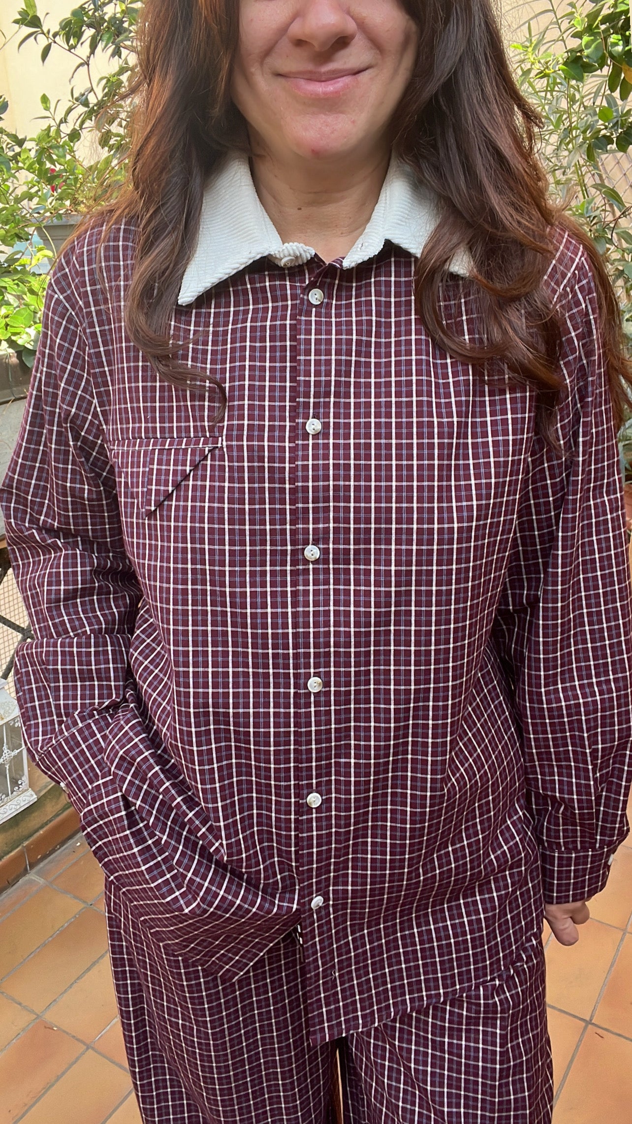 Camicia quadretti Lumina
