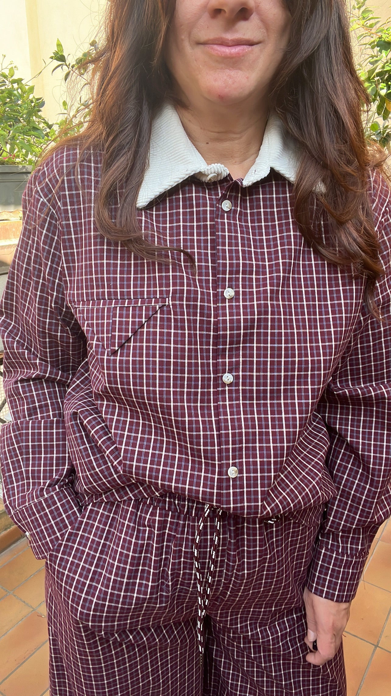 Camicia quadretti Lumina