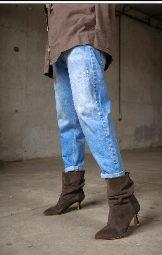 Stivale sblusato Latika