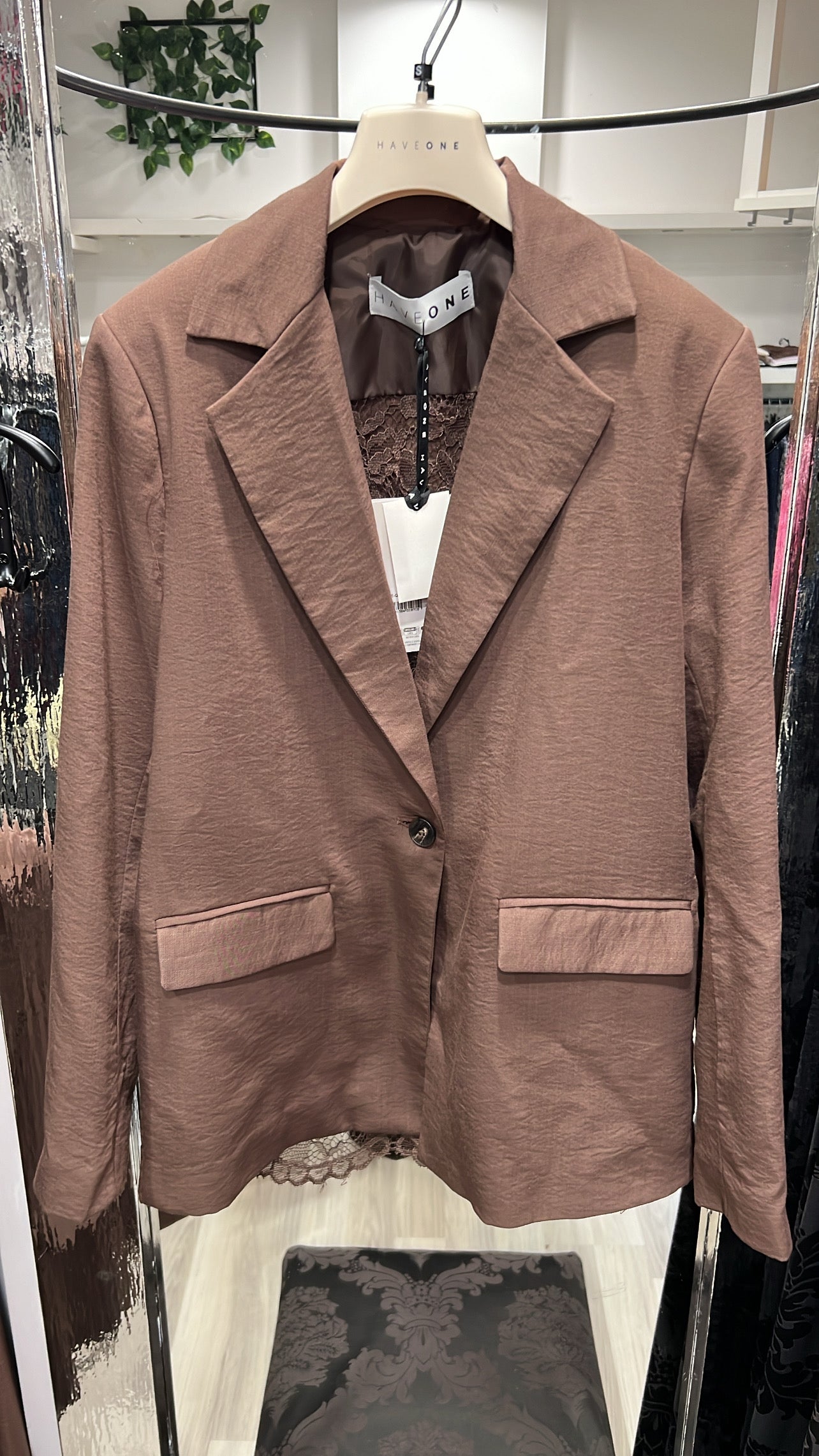 Giacca pizzo dietro Haveone