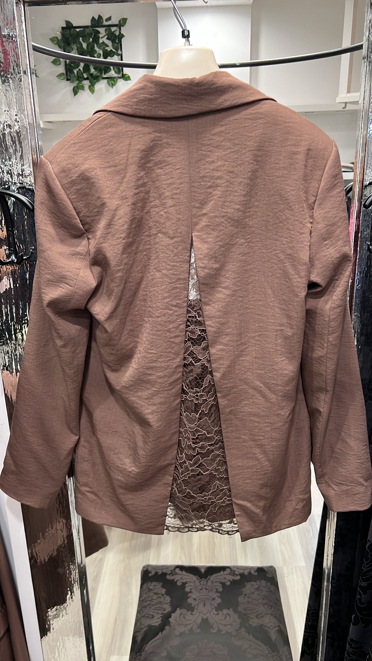 Giacca pizzo dietro Haveone