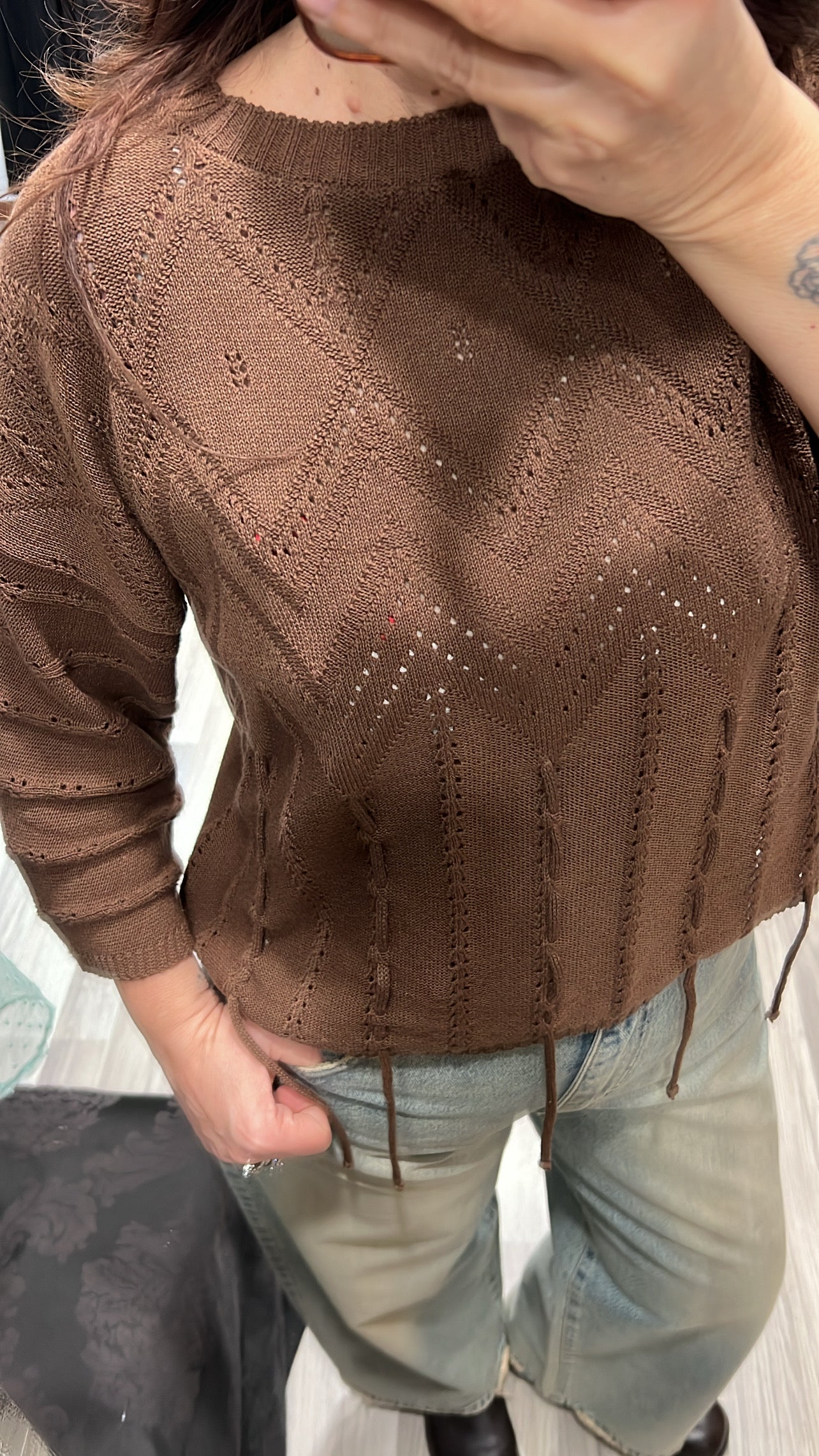 Maglia lavorata Haveone