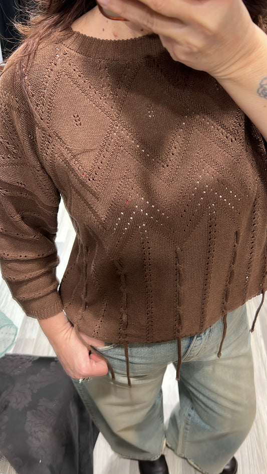 Maglia lavorata Haveone