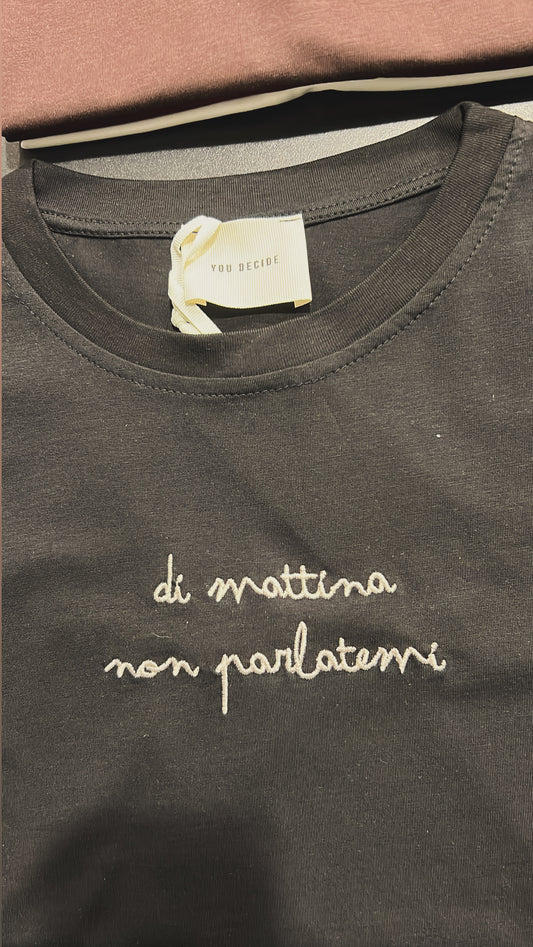Tshirt mezza manica you decide