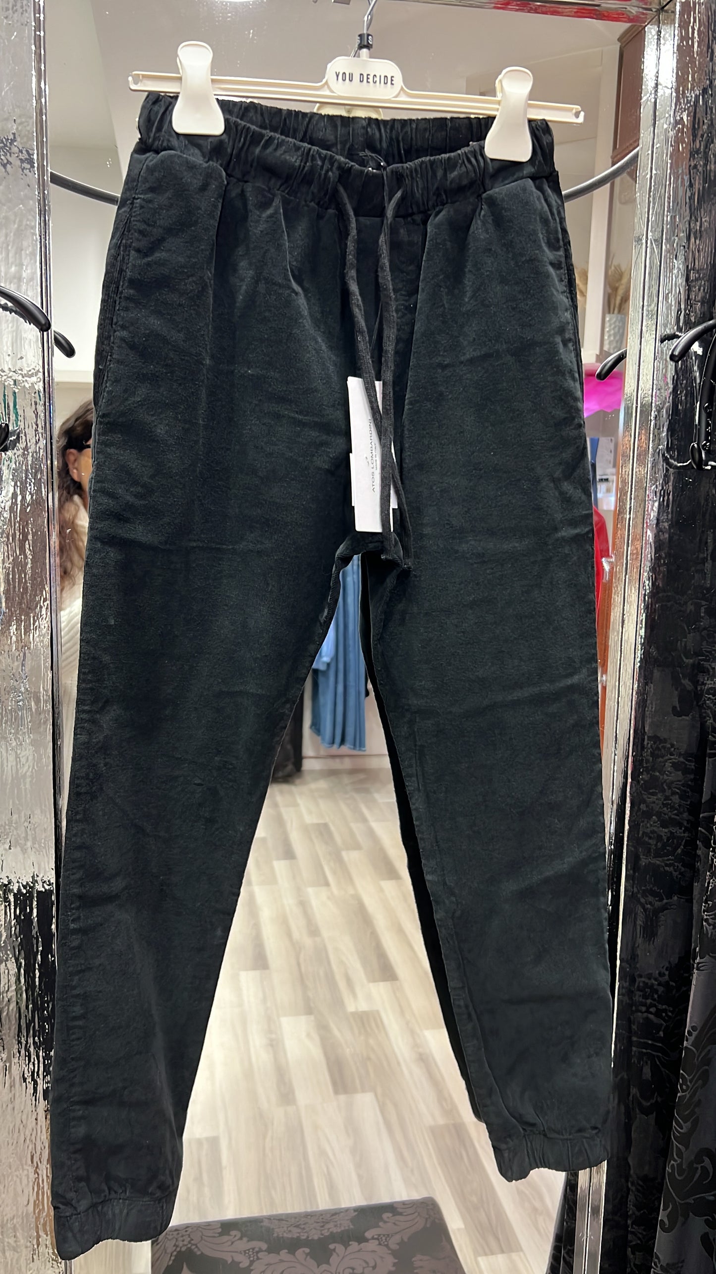 Pantalone velluto atos lombardini