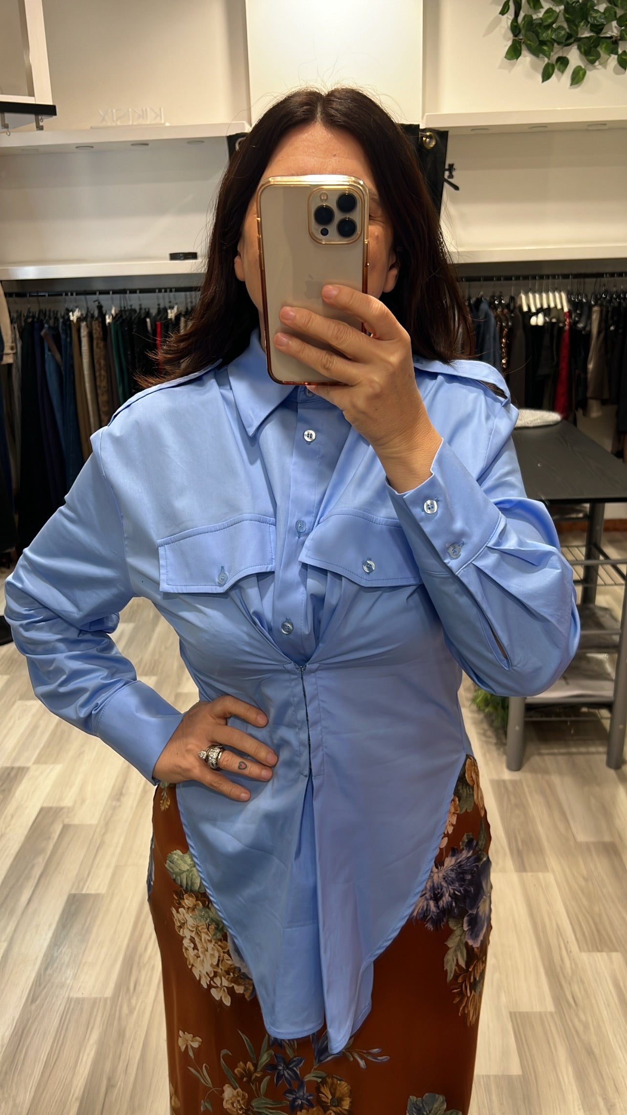 Camicia corsetto Lumina