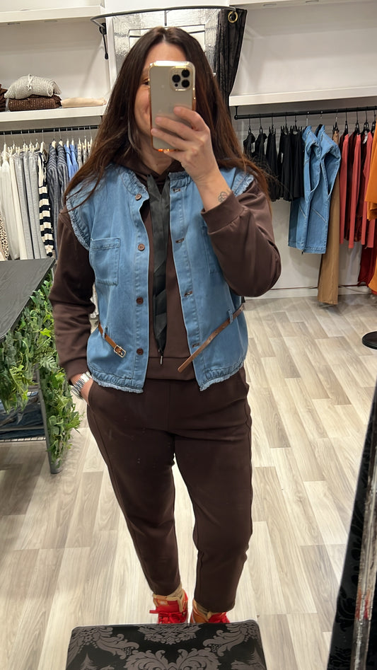 Gilet Chambray you decide